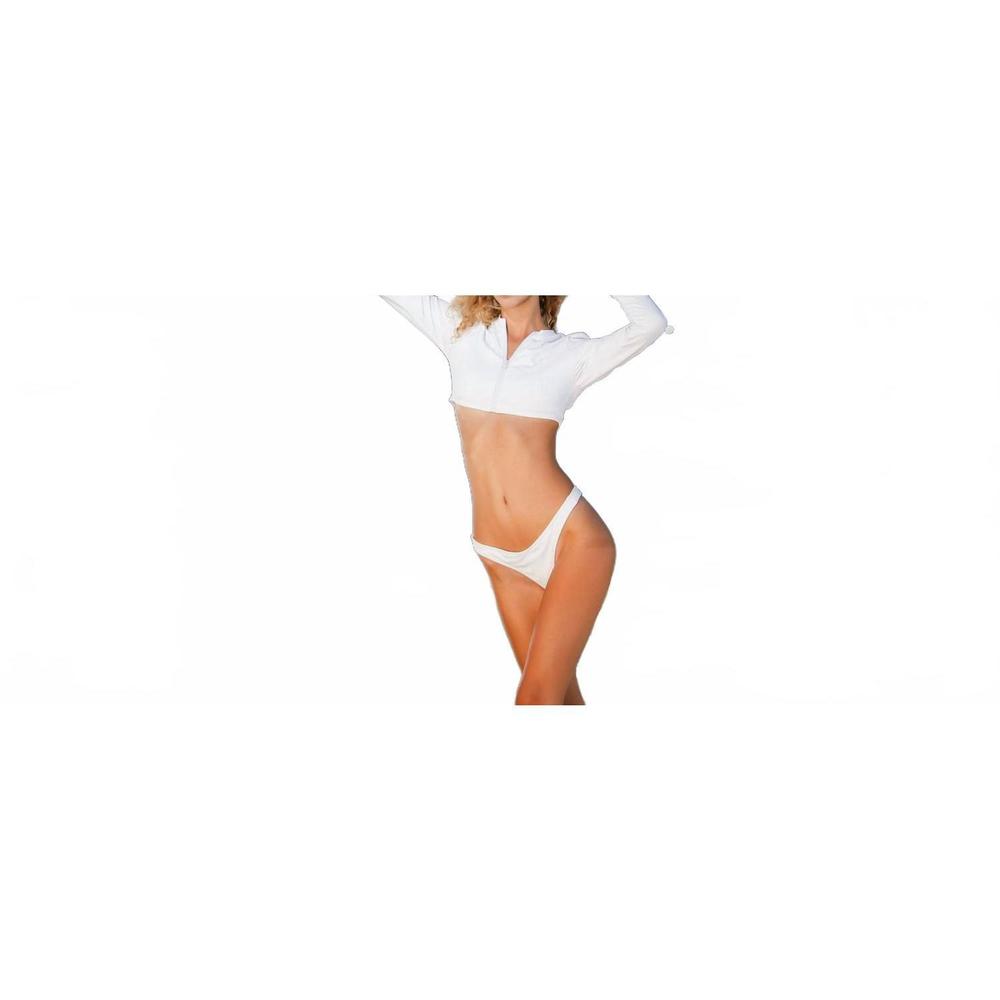 NEW PORSHIA BY PORSHIA BANKS molly bikini set in white